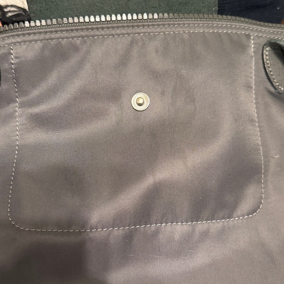 Longchamp dark gray Tote Bag with wear on bottom - Picture 15 of 15